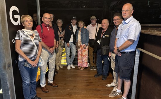 Für unsere Freundinnen und Freunde vom RC Metz-Lafayette gab es die Industriegeschichte auf französisch